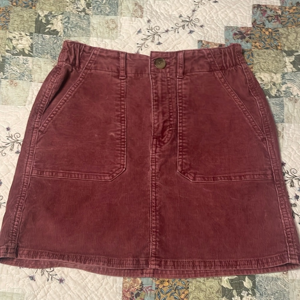 AE corduroy skirt